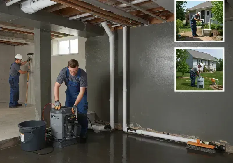 Basement Waterproofing and Flood Prevention process in Glenview, IL